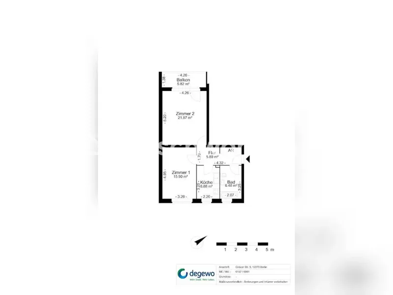 Tauschwohnung: Suche große 3,5-Zi-Flat in Berlin, biete 2-Zi in Tempelhof — photo 1